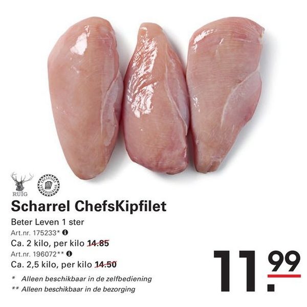 Scharrel ChefsKipfilet