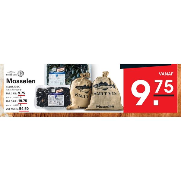 Mosselen Super, MSC