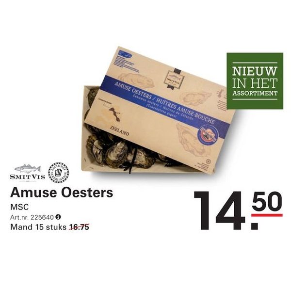 Amuse Oesters