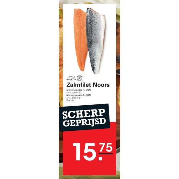 Zalmfilet Noors