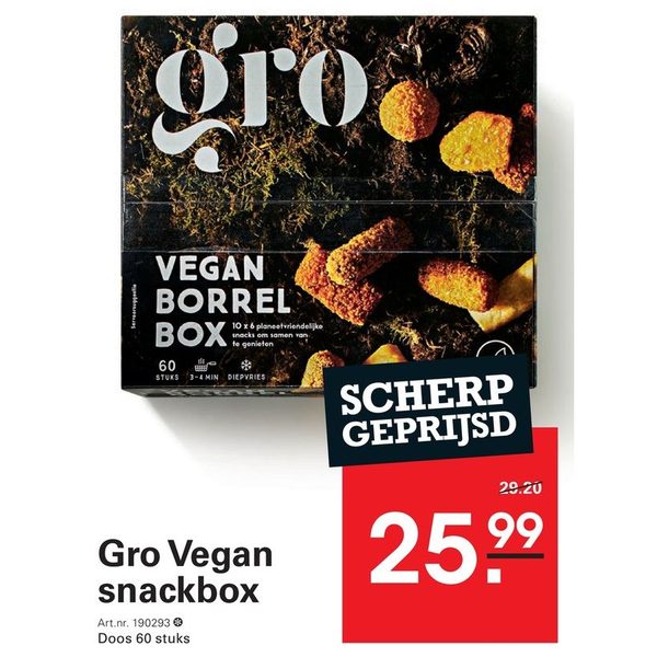 Gro Vegan snackbox