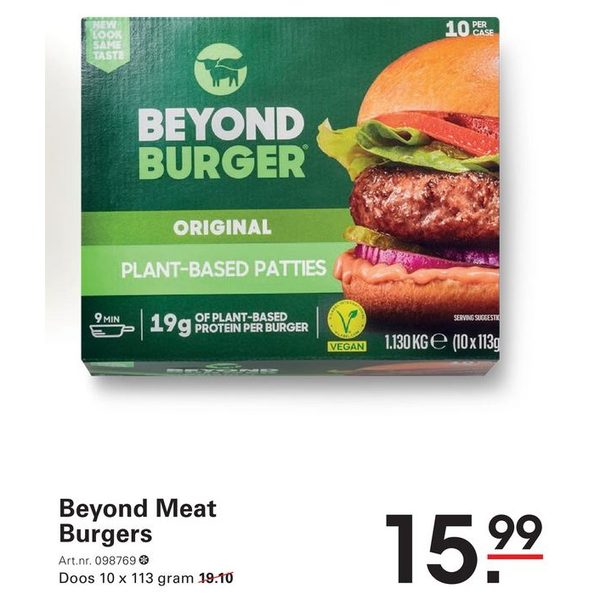 Beyond Burger Plant-Based Patties