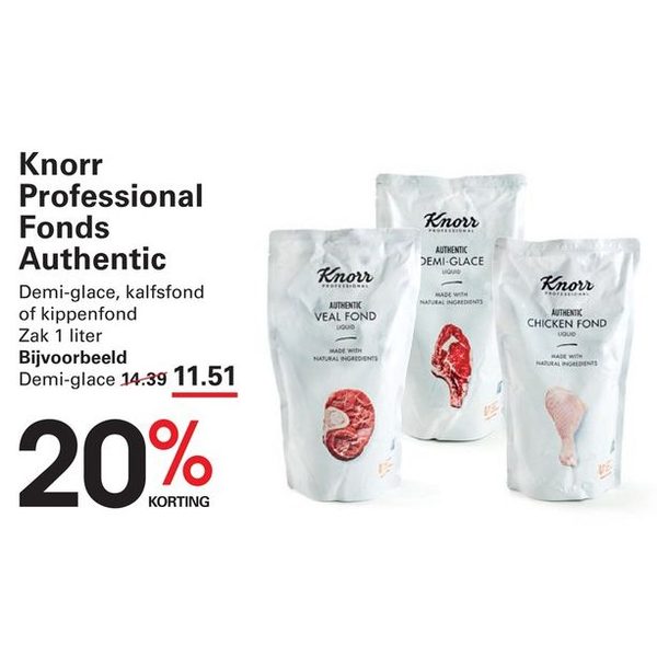 Knorr Professional Fonds Authentic