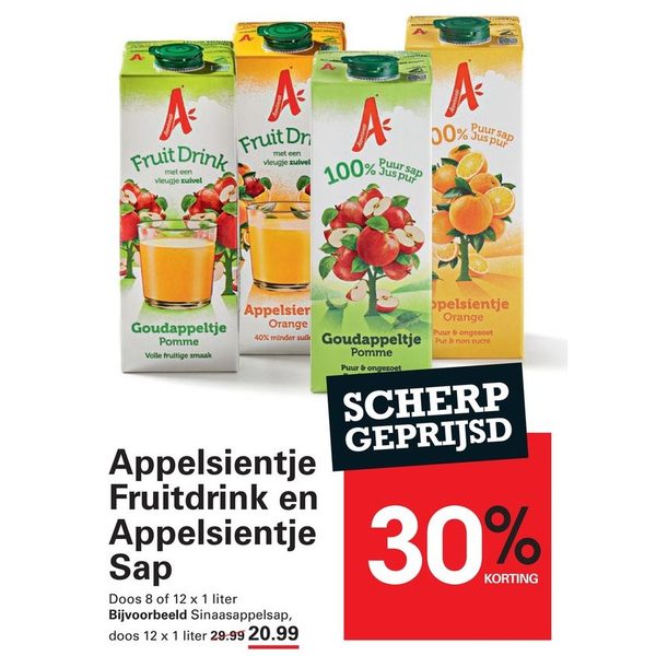Appelsientje Fruitdrink en Sap