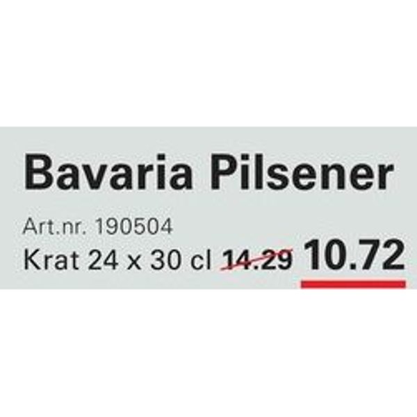 Bavaria Pilsener