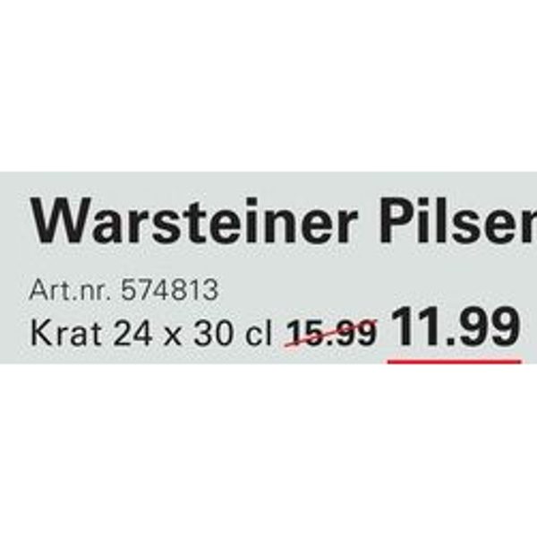 Warsteiner Pilsener