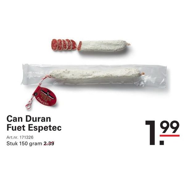 Can Duran Fuet Espetec
