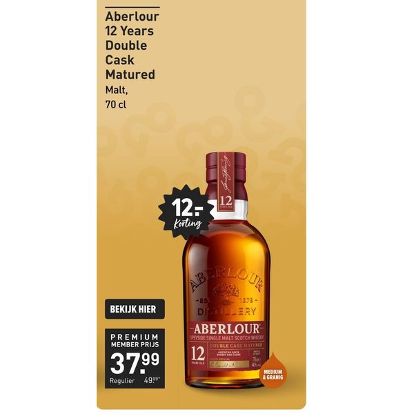 Aberlour 12 Years Double Cask Matured