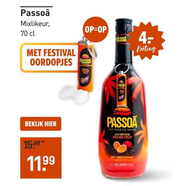 Mixlikeur Passievrucht