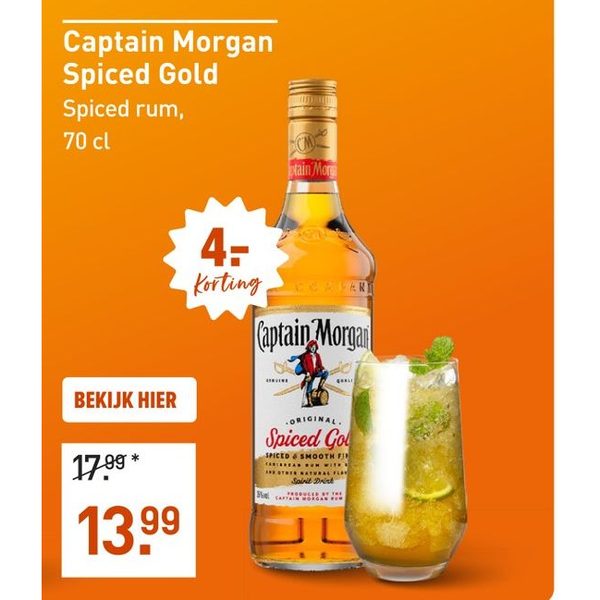 Captain Morgan Spiced Gold