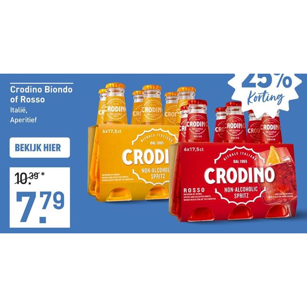 Crodino Biondo of Rosso