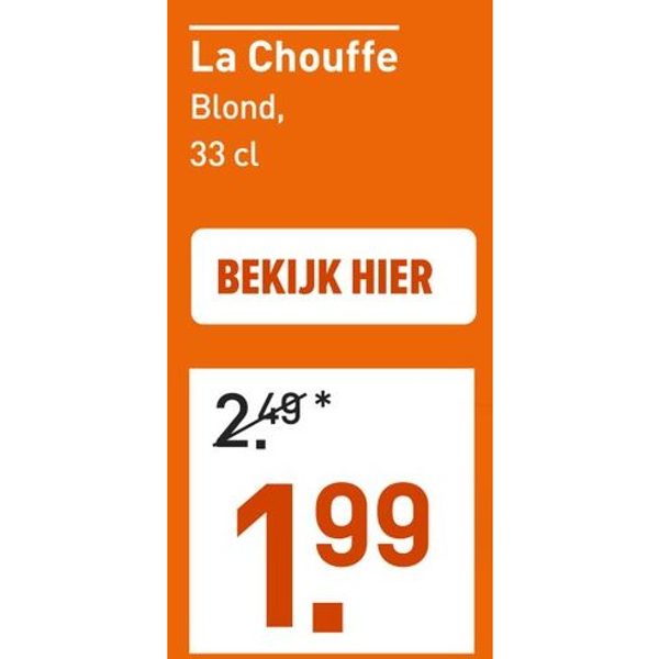 La Chouffe Blond 33cl
