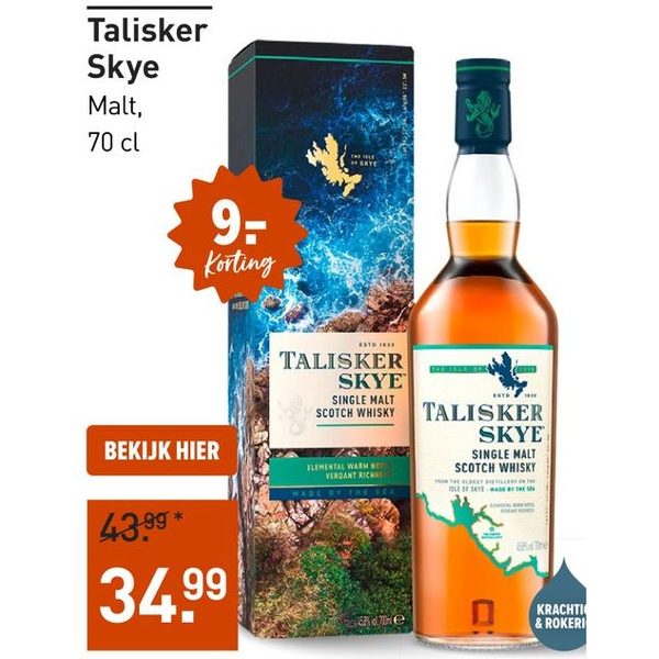 Talisker Skye Single Malt Whisky