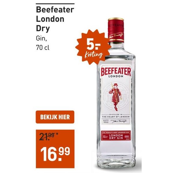 Beefeater London Dry Gin