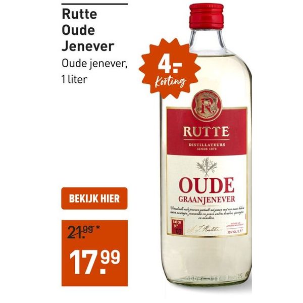 Rutte Oude Jenever