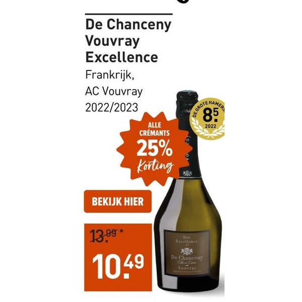 De Chancey Vouvray Excellence