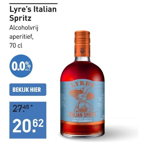 Lyre’s Italian Spritz