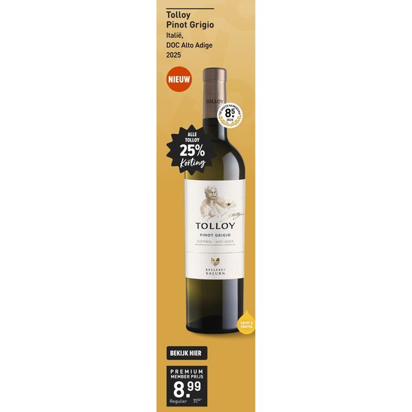 Tolloy Pinot Grigio