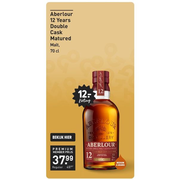 Aberlour 12 Years Double Cask Matured