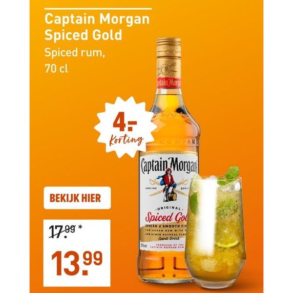 Captain Morgan Spiced Gold