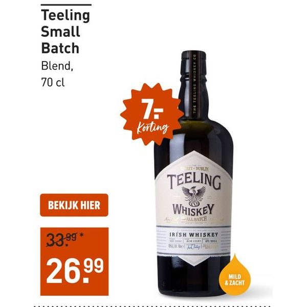 Small Batch Irish Whiskey