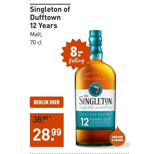 Singleton of Dufftown 12 Years