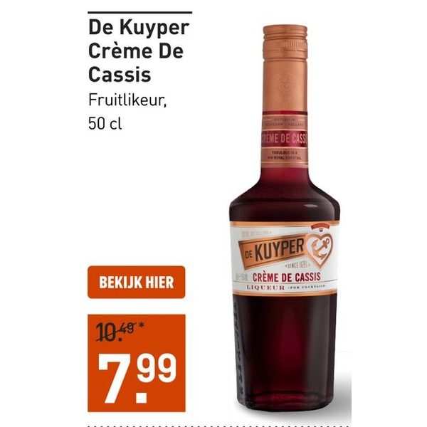 De Kuyper Crème De Cassis