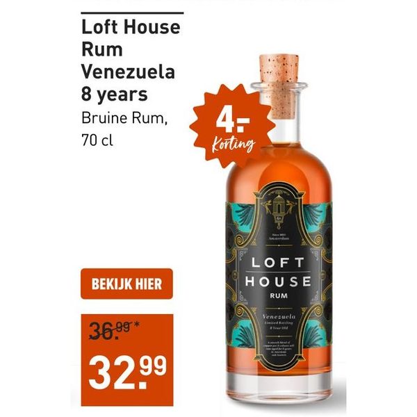 Loft House Rum Venezuela 8 years