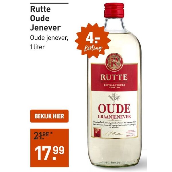 Rutte Oude Jenever