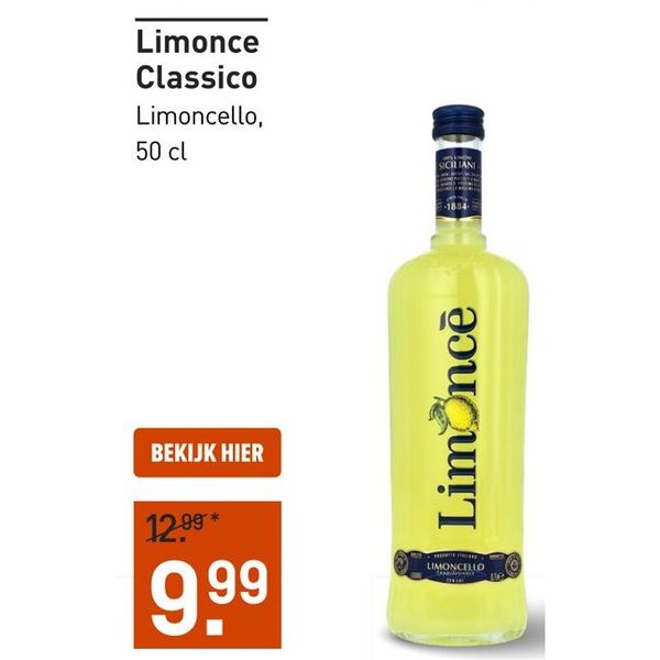 Limonce Classico Limoncello