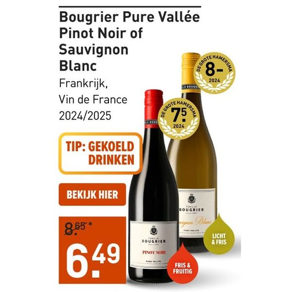 Bougrier Pure Vallée Pinot Noir of Sauvignon Blanc
