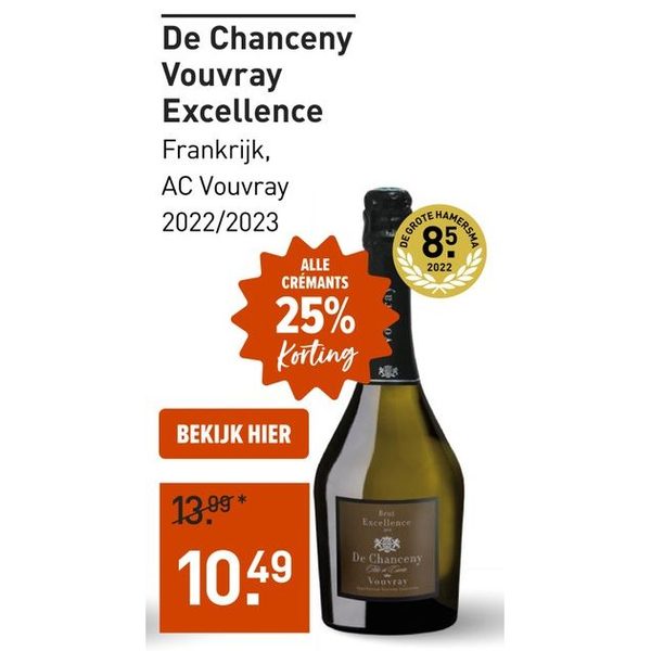 De Chanceny Vouvray Excellence