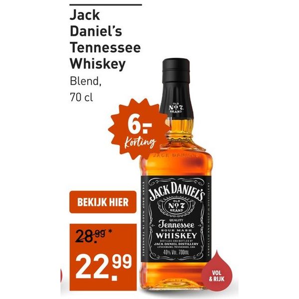 Jack Daniel's Tennessee Whiskey