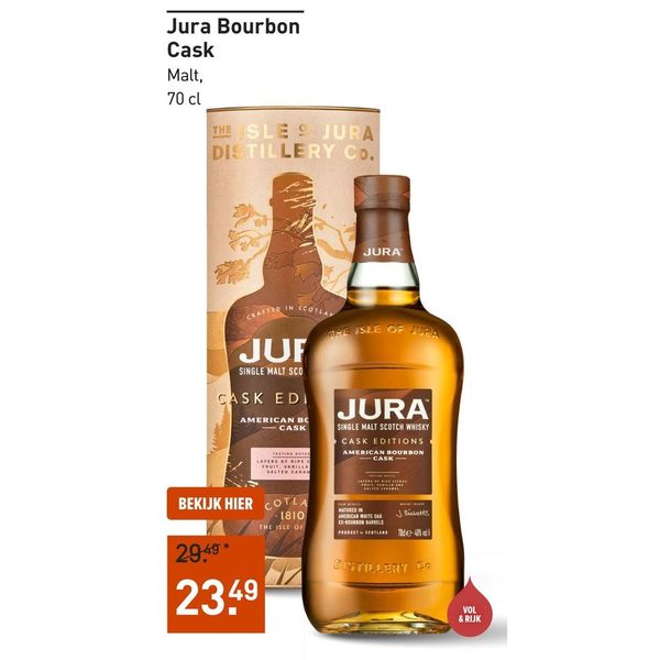 Bourbon Cask Single Malt Scotch Whisky