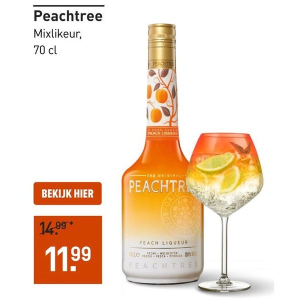 Peachtree Mixlikeur