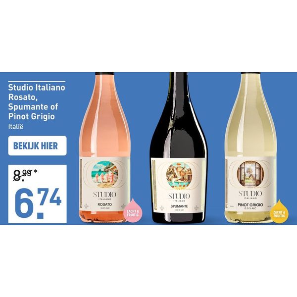 Studio Italiano Rosato, Spumante of Pinot Grigio