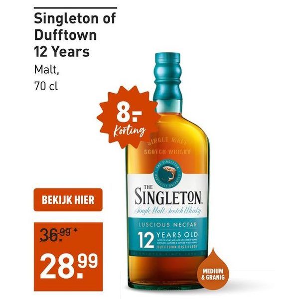 12 Years Old Single Malt Scotch Whisky