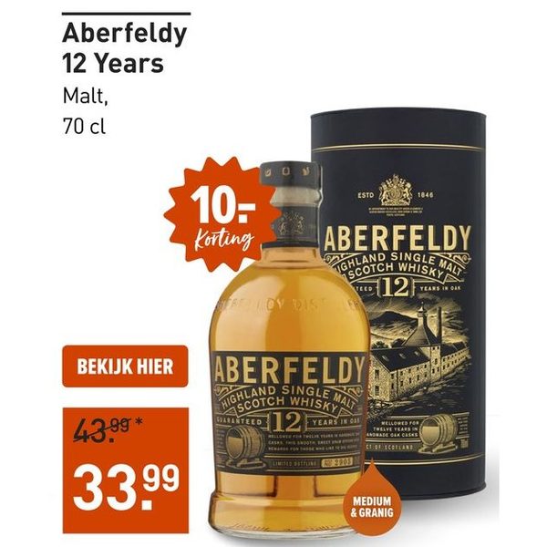 12 Years Highland Single Malt Scotch Whisky