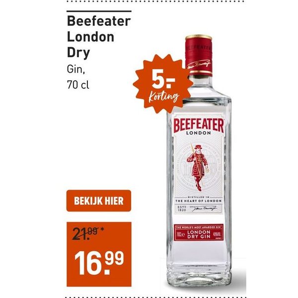 Beefeater London Dry Gin