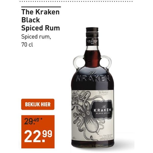 The Kraken Black Spiced Rum