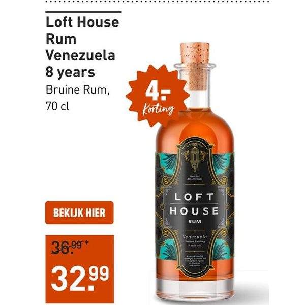 Loft House Rum Venezuela 8 years