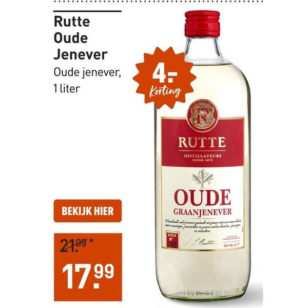 Rutte Oude Jenever