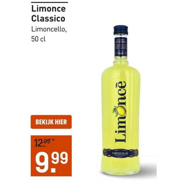 Limonce Classico Limoncello