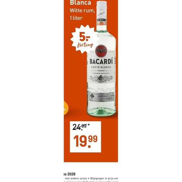 Bacardi Carta Blanca