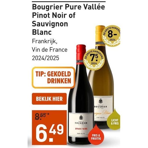 Bougrier Pure Vallée Pinot Noir of Sauvignon Blanc