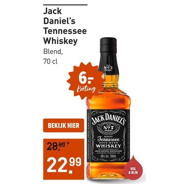 Jack Daniel's Tennessee Whiskey