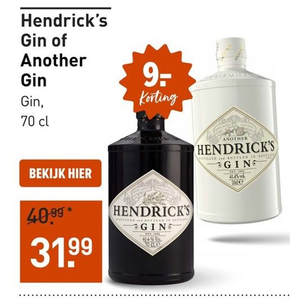 Hendrick's Gin of Another Gin