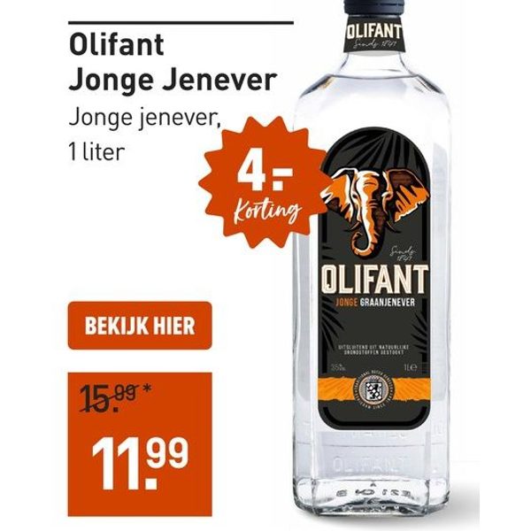 Olifant Jonge Jenever