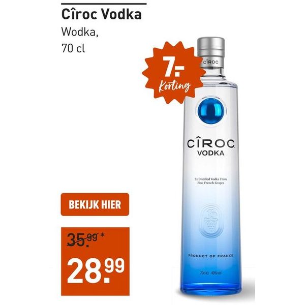 Cîroc Vodka