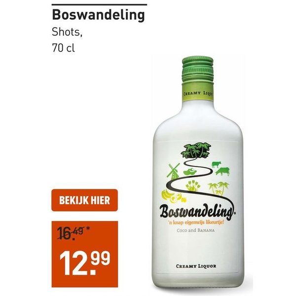 Boswandeling Shots